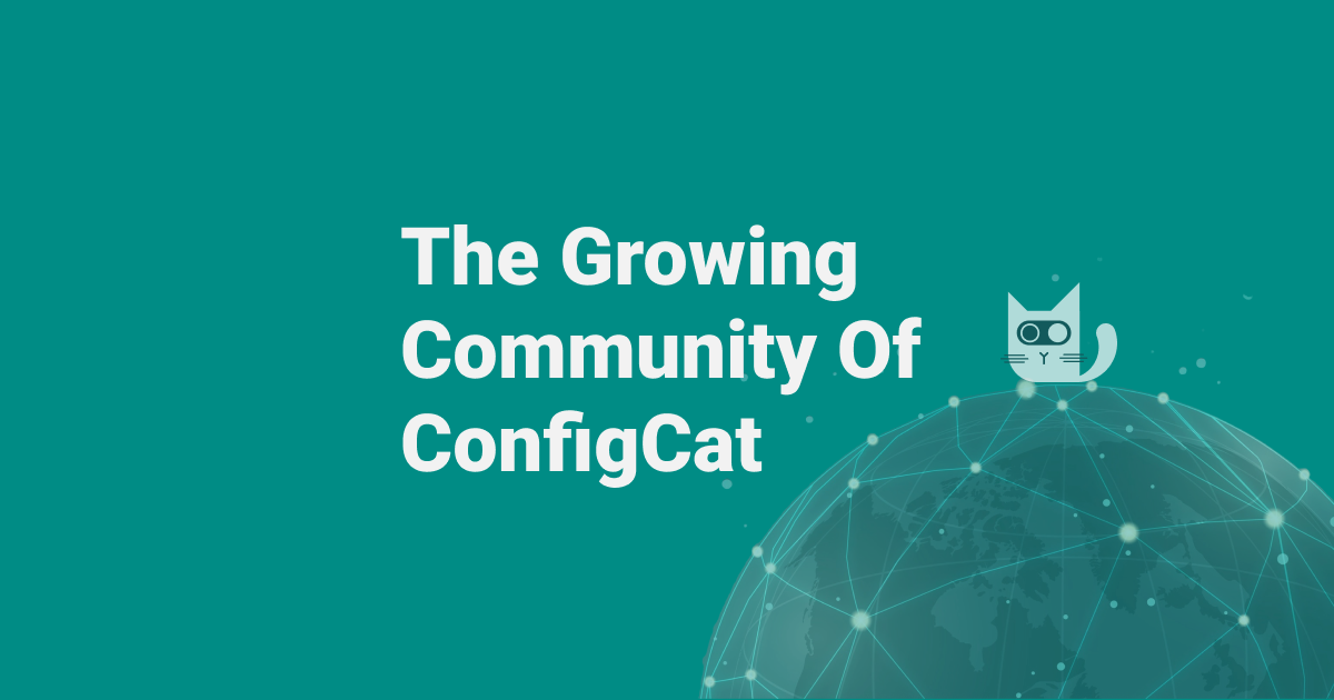 The growing community of ConfigCat cover image